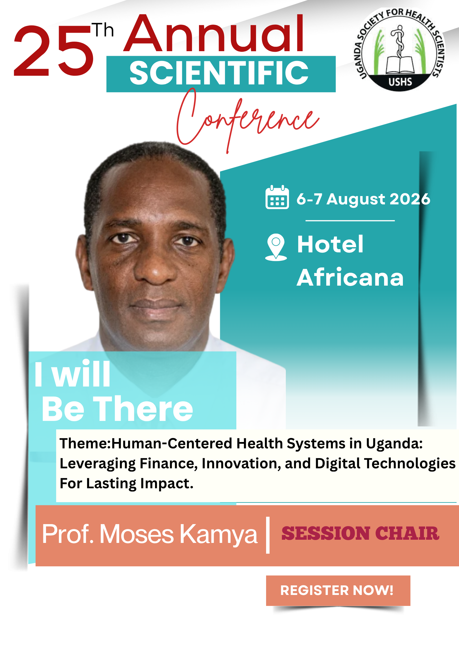 Prof. Moses Kamya - SESSION CHAIR