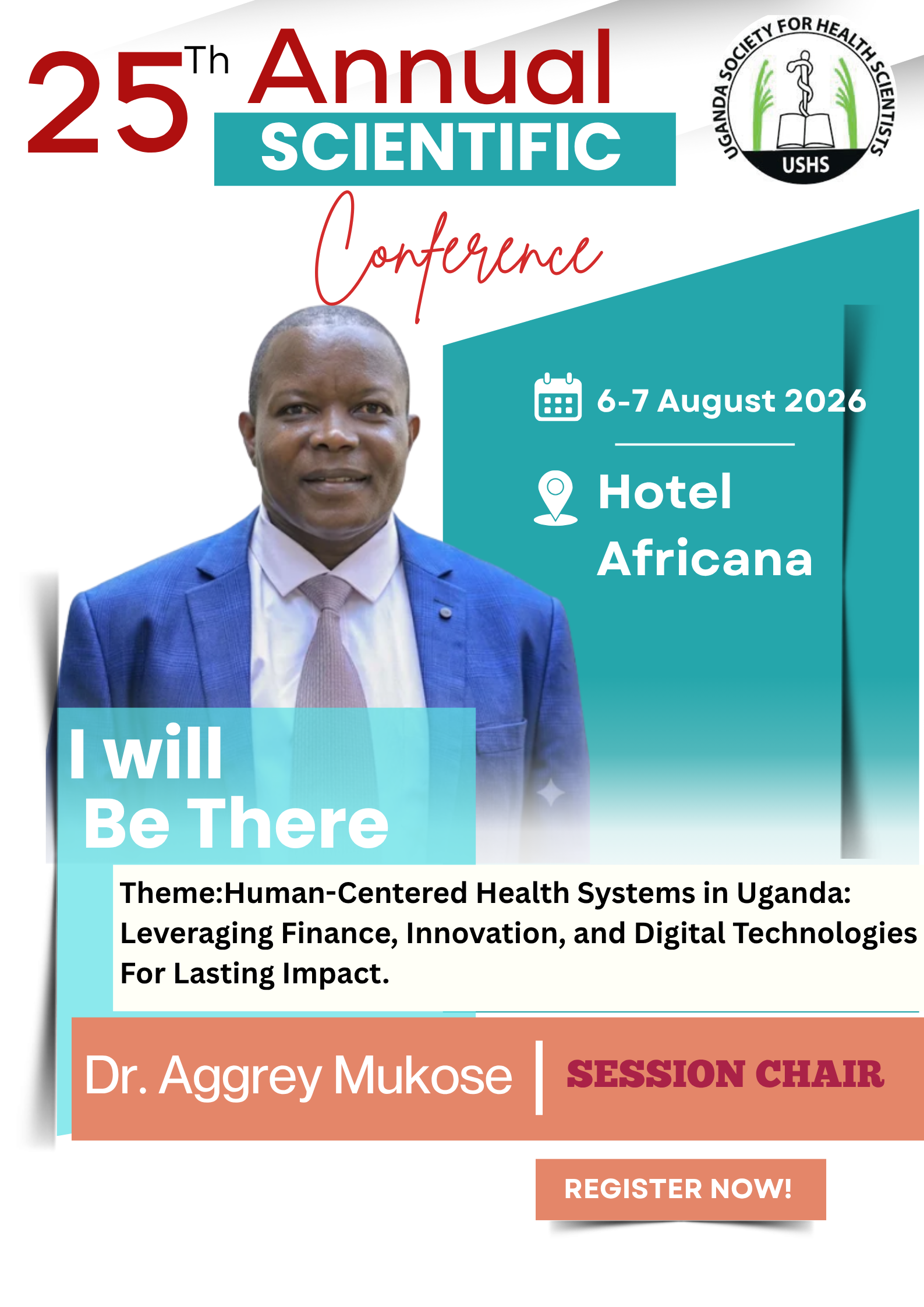 DR. AGGREY MUSOKE - SESSION CHAIR