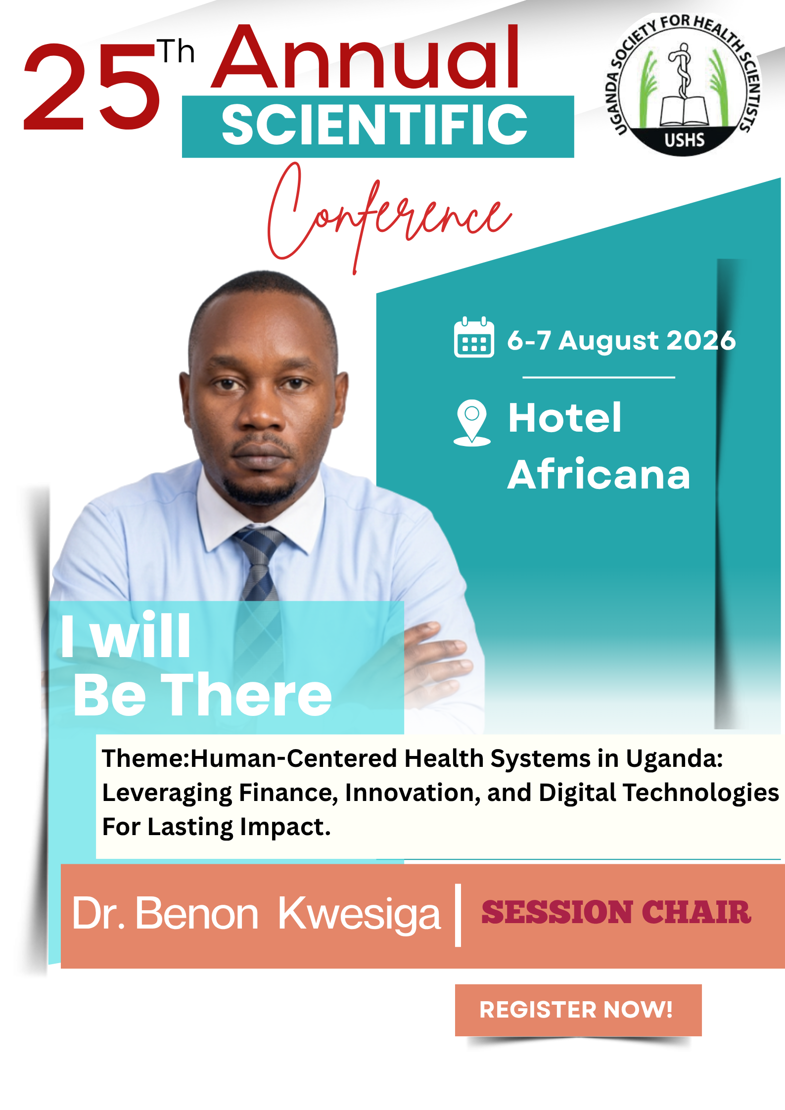 DR. BENON KWESIGA  - SESSION CHAIR